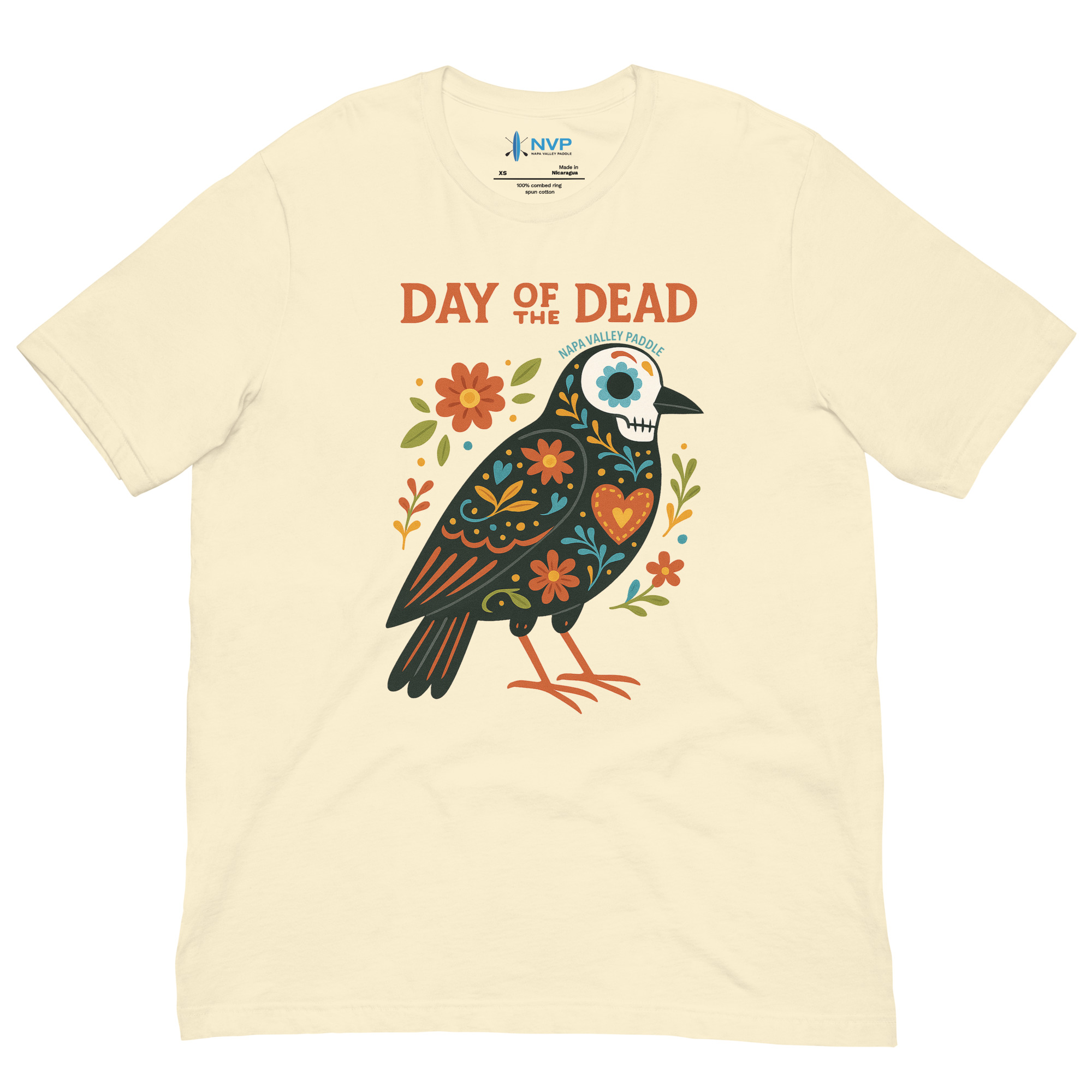 Day of the Dead “Sugar Skull Bird” Tee - Image 3